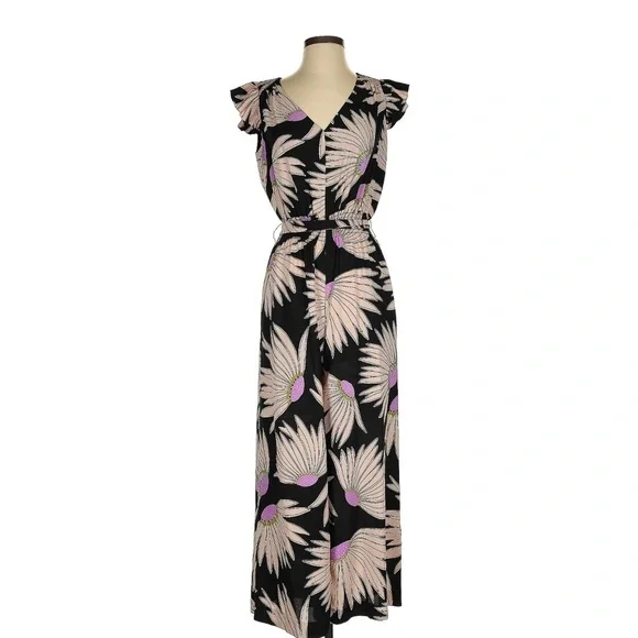 Kate Spade Falling Flower Jumpsuit - threedaughtersproperties.com
